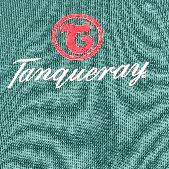 Tanqueray Vintage Single Stitch Green Graphic T-Shirt Anvil, Men's XL - Picture 1 of 7